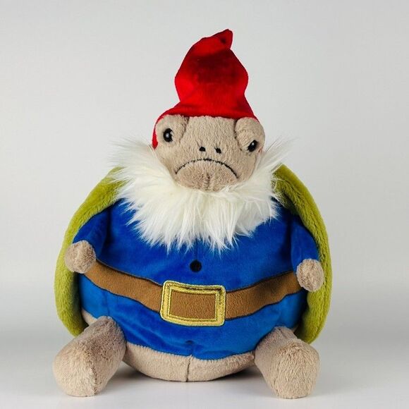 NWT Jellycat Authentic Timmy Turtle Garden Gnome 14" Plush Stuffed Animal Toy - Picture 1 of 5